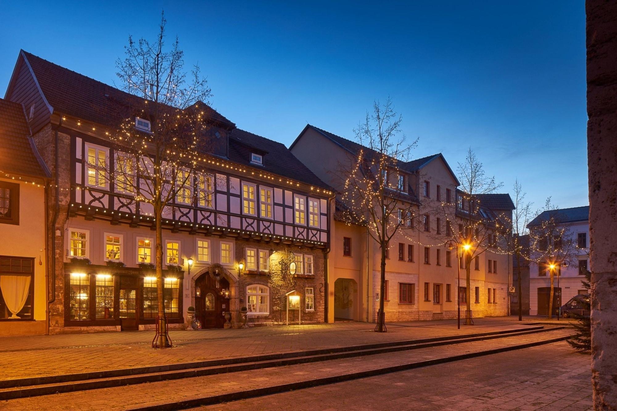 Brauhaus Zum Loewen Hotel Muehlhausen  Exterior photo