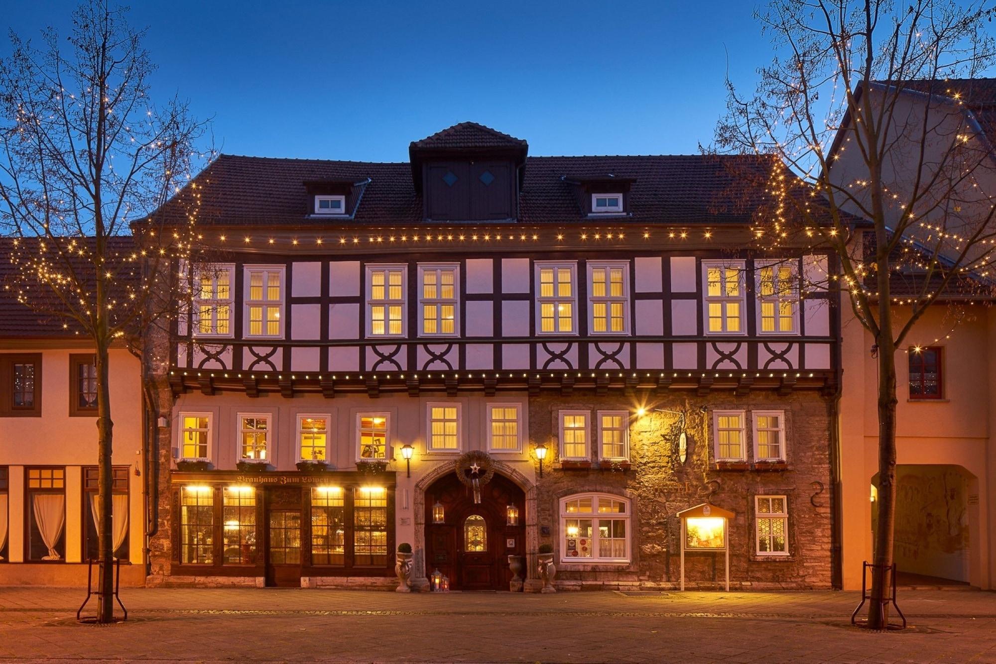 Brauhaus Zum Loewen Hotel Muehlhausen  Exterior photo