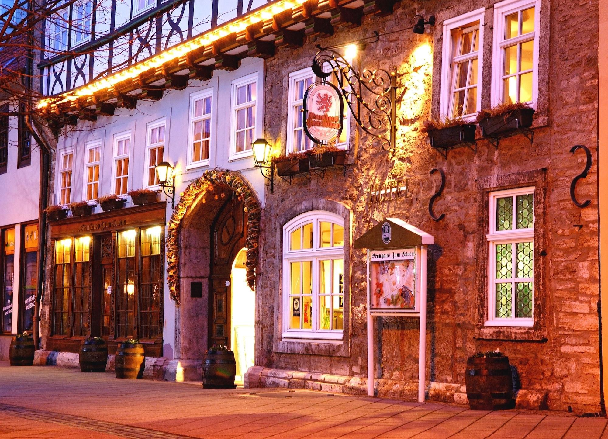 Brauhaus Zum Loewen Hotel Muehlhausen  Exterior photo